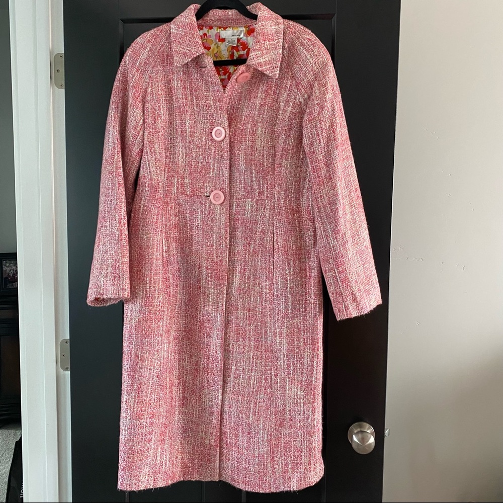 Adorable Pink Trench Coat